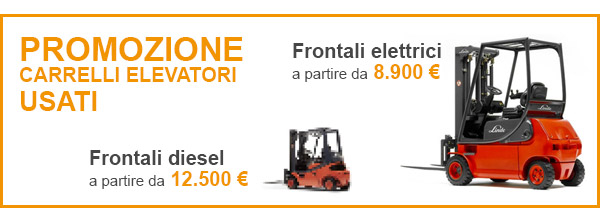 Promozioni Carrelli Elevatori Usati