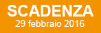 Scadenza 29.02.2016